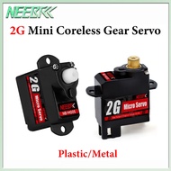 NEEBRC 2G Mini Plastic/Metal Gear Digital Servo Waterproof Coreless Micro Servo For RC Car Fixed-win