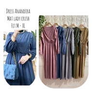 Gamis dress fashion alendra lady crush