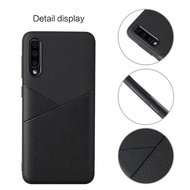 Case Samsung A50s - Samsung A50s Business Leather Pattern Case