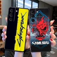 Game Cyberpunkes 2077 Soft Black Silicon TPU Cell Phone Case For  Samsung Galaxy S24 S23 S22 S21 S20
