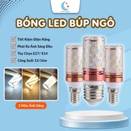 E27 E14 LED Bulb, White-Yellow Light Energy Saving Corn Bulb for Living Room, Bedroom