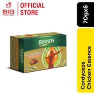 BRANDs Essence of Chicken with Cordyceps (70g x 6)