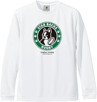 claudio pandiani Rugby Junky Bucks Dog + 7 Long DryTEE RJ18508 White XL