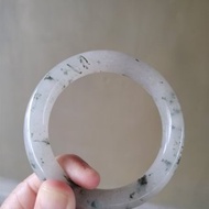 原Miss feng-天然水沫玉飘墨綠玉手鐲手鐲