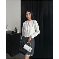 Ecinos tie top white