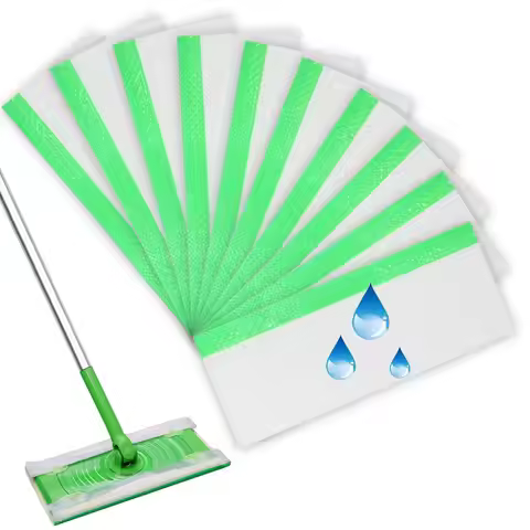 Swiffer Sweeper Wet Mopping Pad Refills for Floor Mop with Febreze Lavender Scent, 10 Count