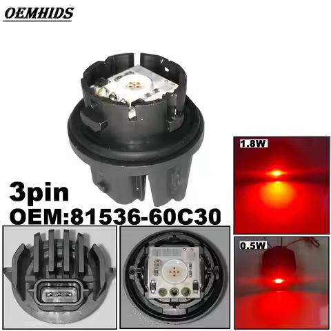 Original OEM 8153660C30 1.8W 0.5W 1.1W 0.3W FF20 For Prado Land Cruiser LED Tail Light Brake Light I
