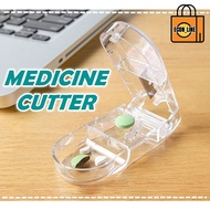 Portable Medicine Cutter Pill Cutter Box Storage Case Box Dispenser Tablet Separator Tablet Splitter