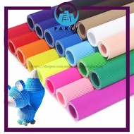 1 PCS A4 E'Flute KERTAS KOTAK BERGELUGUR / KERTAS KERAS UNTUK SENI / KERTAS PROJEK SEKOLAH