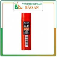 Pentel AINSTEIN 2B 0.5mm C275S Pencil Lead is contained in a good plastic box with a convenient open