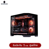 เคสคอมพิวเตอร์ WJCOOLMAN Dreamer MATX Panorama Tempered Gaming Case (No FAN) (AIO 360) รับประกันสินค