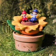 【花仙子向日葵】頭轉音樂盒 精靈 | Wooderful life