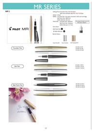 Pilot Premium Pen MR1 Series Fountain / Roller / Ball Pen