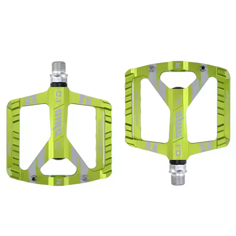 Mtb Bicycle Pedals Seal Bearing Axle CNC Aluminum Alloy Ultra Light Non-slip Durable Flat Foot Mount