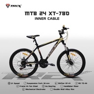 Sepeda Gunung Mtb 24 Trex Xt 788 21 Speed New Desn 2020 Ama