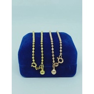 925 silver bracelet, genuine gold plated, peppercorn model + 1 bell. fashion bracelet 925 silverWani