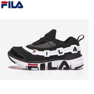 【Limited Time discount】 FILA Kids GGUMI 3RM01156-112  Black Sneakers Toddler Shoes
