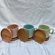 Cerache Wood Coaster Wooden Coaster/ Wooden Coaster/ Coaster/ Round Coaster/