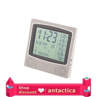 Antactica HA-4010 Digital Islamic Clock Muslim Gift Alarm Azan Prayer LCD Radio
