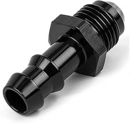 6AN Flare to 3/8" Hose Barb Fittings Adapter Aluminum Fuel Line -6 AN Male to 3/8"Inch 9.52MM Push O