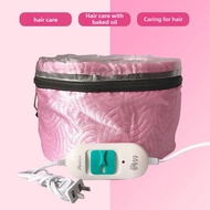Electric Thermal Heating Cap Hat Steamer Spa Nourishing Control Care And Anti-electricity Cap F4n7