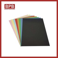 Colour Card Paper A4 Total 8 Colors-BPB-SP-MIX8 Thickness 180 Gsm Contains 80 Sheets Per Pack Rainbow Brand