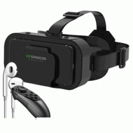 Others - 5代升級版VR眼鏡（5代升級版+052黑遙控+耳機）