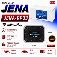 JENA JN-RP33 TIRES PATCH – 125×100MM – 10 PIECES/BOX | SPECIALIZED IN PATCHING LARGE HOLES, CAR AND 