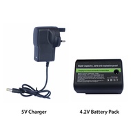 DC 5V Battery Charger 5V Power Adapter and Battery Charger 4.2V Rechargeable Battery Laser Level Met