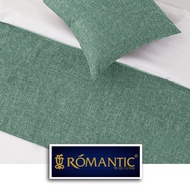 Bed Runner / Selendang Kasur Turquoise By Romantic Standard Hotel