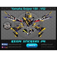 Decals for Sniper 150 V52