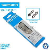 Shimano 11-Speed Chain CN-HG701 Original Shimano 11 speed chain ultegra xt bicycle chain Quick link 