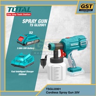 Total Spray Gun | 450W Electric / 20V Cordless Paint Sprayer | TT3506 / TSGLI2001