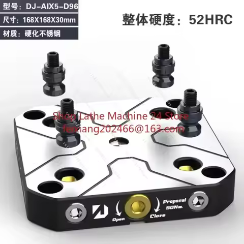 DJ-AIX5-D52 Precision Sells 4-axis 5-axis Universal Vise L Block Bridge Plate