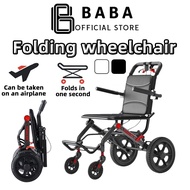 Wheelchair Ultra lightweight Portable Travel Wheelchair Foldable Baby Stroller Lightweight Travel St