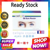 2023、火爆【现货】[Ready Stock] ✨ 买3送1 有盒子 Cellglo crystal eyes 水晶眼睛100 Exp:022025Excellent Quality【现货】【24小时发货】Excellent Qualit