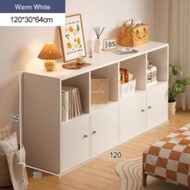 8-Grid Wooden Bookshelf Storage Cabinet Multipurpose Display Rack Space Saving Organizer for Living 