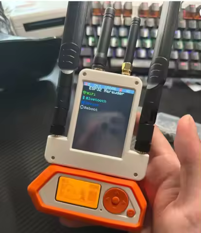 With usage instructions (firmware) for the 4-in-1 expansion board for Flipper ZeroESP32 Marauder for