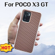 For Xiaomi POCO X6 M6 PRO F3 X3 F5 M3 M4 X4 X5 Pro 5G X4 X3 GT K40 Van-s Rubber Waffle Phone Case