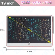 19inch LCD Writing BoardArt Writing Painting Children Tools Educational Toys for 3 4 5 6 7 Year Old