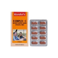 KORDEL'S B COMPLEX + C TABLETS 60s