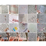 Super pretty 5D nail Sticker Nail Sticker 3D Nail Art Sticker