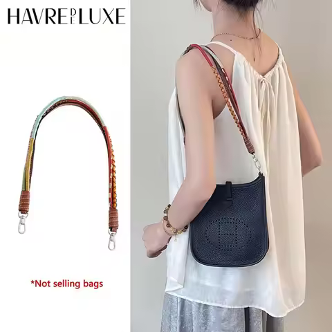 Handheld woven shoulder strap for evelyne16 29 mini bag support bag insert bag strap modification ba