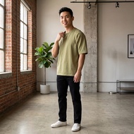 ROO Oversized Drop Shoulder T-Shirt 200 GSM 100% Cotton