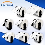 Brother Compatible Label Tape DK Rolls DK-22205 DK-11201 DK-11208 White Continuous / Die-Cut Standar