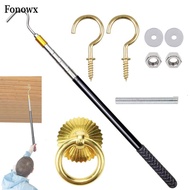[AbabixaMY] Heavy Duty Loft Ladder Hook Telescopic Pole Attic Stair Pull Kit for Folding Attic Ladde