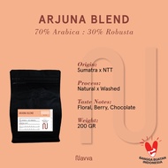 Coffee Beans Espresso Arjuna Blend Arabica Fine Robusta 200 Grams