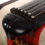 Manufacturer's banana leaf-style guqin, cinnabar banana leaf guqin instrument, purely handmade, raw 