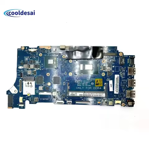 For DELL Inspiron 7572 7472 laptop motherboard DDH40 LA-F251P CN-0TYGH6 CPU i5-8250U i7-8550U GPU MX