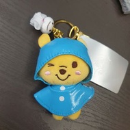Disney晴天娃娃雨衣迪士尼小熊維尼唐老鴨黛絲松鼠毛絨公仔匙扣吊飾掛飾玩具Japan Disney Store購入Winnie the Pooh Donald Duck Daisy Chip n D